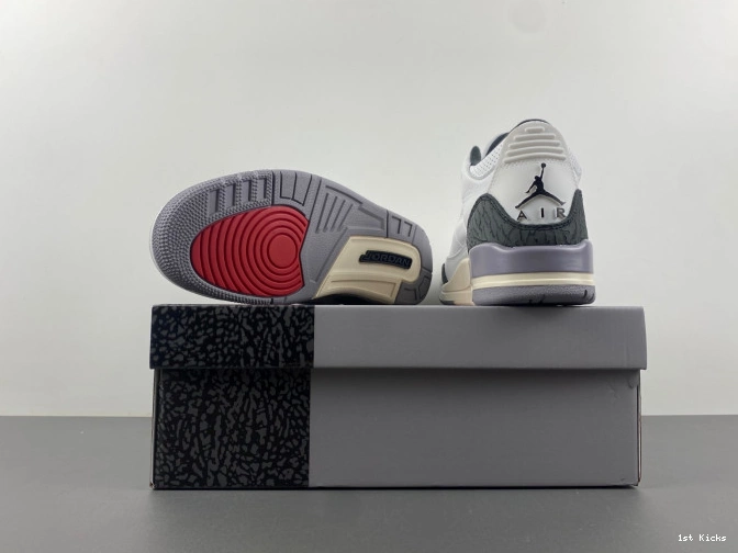 Air Jordan Cement CT8532-106 3 Grey 0612
